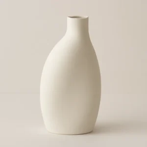 Luna Arc Ceramic Vase
