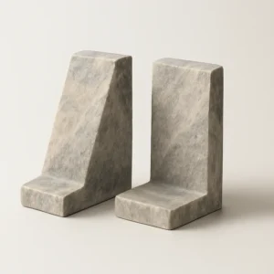 Sable Stone Bookends Set