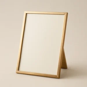 Rowan edge brass picture frame