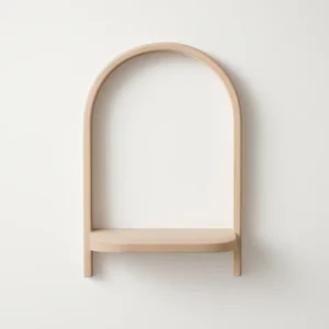 Verve arched wall shelf