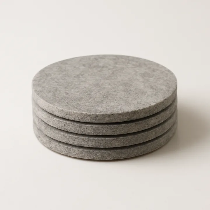 Pebblo Felt Coaster Set