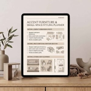 Accent Furniture & Small-Space Styling Planner