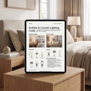 Bedside & Console Lighting Guide