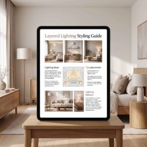 Layered Lighting Styling Guide