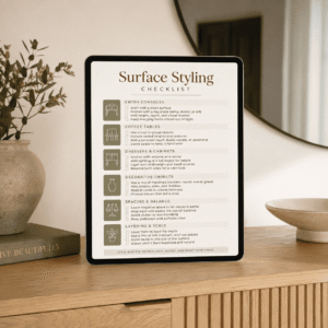 Surface Styling Checklist