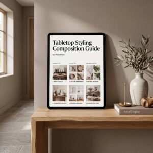 Tabletop Styling Composition Guide